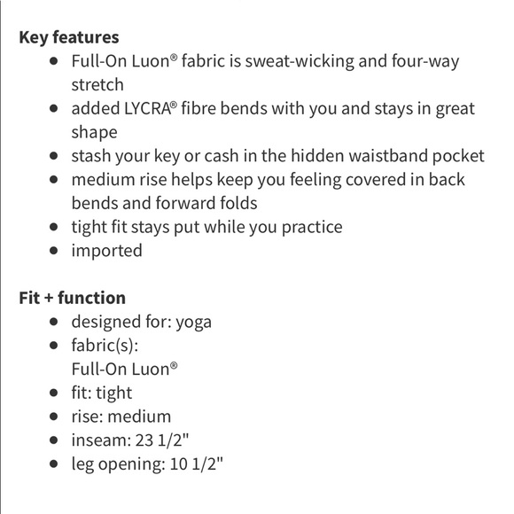 Emerge Renewed Leggings Full Luon - Picture 8 of 8